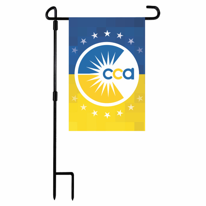 Garden Flag with Ground Stake
